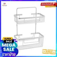 ราคา ชั้นแขวนติดผนัง 2 ชั้น MOYA KU104.012-TIER SHOWER RACK MOYA KU104.01 (20347767315)