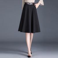 ราคา กระโปรงสีดำเอวสูง แบบครึ่งกระโปรง มิดชื่อยและทำให้ผอมลง เหมาะสำหรับใส่ในฤดูใบไม้ผลิและฤดูใบไม้ร่วง (52802236186)