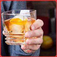 ราคา One Two Cups Crystal Spring Cut Rock Glass Whisky Cocktail Glass 280ml - CG28 (41964764205)