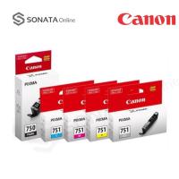 ราคา ตลับหมึกอิงค์เจ็ท Canon PGI-750BK/CLI-751BK/C/M/Y ตลับหมึกอิงค์เจ็ท หมึกแท้คุณภาพสูงจาก Canon มั่นใจทุกงานพิมพ์ (9590842169)