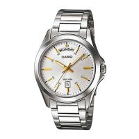 ราคา Casio Standard นาฬิกาข้อมือผู้ชาย สายสแตนเลส รุ่น MTP-1370D,MTP-1370D-7A2 - สีเงิน (1861821608)