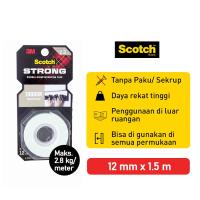 ราคา OCA 3M SCOTCH STRONG เทปกาวสองหน้าในร่ม 12mmX1.5m 110-S12 (42376863877)