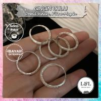 ราคา ผู้หญิงเงินเคลือบปรับเปิดแหวนหรูหราและเรียบง่ายทรายเนื้อเปิดแหวนเนื้อทราย (42823006032)