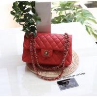 ราคา Chanel Classic 9" red cv ghw Holo 29 (16563377914)