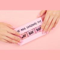 ราคา [พร้อมส่ง]3CE PINK RUMOUR NAIL LACQUER KIT (31907243)