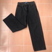 ราคา กางเกงยีนส์เอวสูงขากระบอก (14697998137)