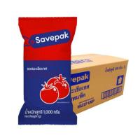ราคา Savepak เซพแพ็ค ซอสมะเขือเทศ 1000g x12 ถุง (26411542666)