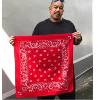 ราคา ผ้าเช็ดหน้า ผ้าโพกหัว ผืนใหญ่ 27" Bandana ,US Flag ,Bob Marley (21184624741)
