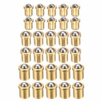 ราคา HARFINGTON 30pcs Ball Point ฤดูใบไม้ผลิ Plungers 2x3 มม./3x4 มม./4x5 มม.ทองเหลือง Precision ตําแหน่งลูกปัด Ball ฤดูใบไม้ผลิ Plungers Ball Catch สําหรับประตู Cupboard อุปกรณ์ Clamp (44502629319)