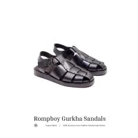 ราคา รองเท้า Rompboy Gurkha Sandals ส่งต่อ ลองสวมเฉยๆไม่เคยใช้งาน (เก็บโค้ดป้ายเหลืองลดอีก 20% หรือ Coins Cashback 25%) (41006495104)