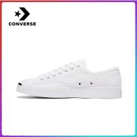 ราคา รองเท้าบุรุษและสตรี Converse All Star Jack Purcell OX ของแท้ รองเท้าผ้าใบคลาสสิก รองเท้าธุรกิจลำลอง - สีขาว (17570063363)