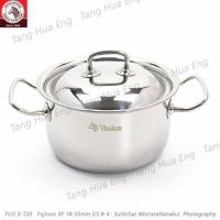 ราคา Zebra หม้อหุงต้มสเตนเลส Vitalux 3 ชั้น ขนาด 20 ซม. ตราหัวม้าลาย (7408335628)