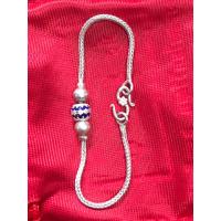 ราคา สร้อยข้อมือราคาถูก เงินแท้ 99.9% ลายเปีย แบบลงยา งานสุโขทัย งานทำมือ (งานสุโขทัย หนัก 5 กรัม) มือ 2 สวยสมบูรณ์ 100 % (23159574987)