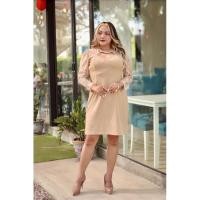 ราคา ชุดแซกสาวอวบ ชุดเดรสคนอ้วนไปงานแต่งงาน ชุดแซกคนอ้วน เสื้อผ้าคนอวบอ้วนน่ารัก เรียบหรูเท่ห์มาก (21841348787)