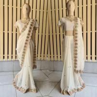 ราคา ⭐ส่าหรี อินเดีย ชุดส่าหรี ชุดอินเดีย สวยๆ (19590207267)