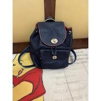 ราคา used กระเป๋าเป้ coach เป็นหนังสีกรมท่า มือสอง (10576932001)