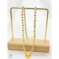 ราคา สร้อยคอสองกษัตริย์ งานหุ้มทองแท้5ไมครอน (1013888156)