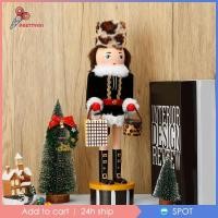 ราคา [สวย1] ไม้คริสต์มาส แคร็กเกอร์ นักช้อปทหารโต๊ะรูปแบบดั้งเดิมเลดี้ แคร็กเกอร์ ตุ๊กตาสําหรับเคาน์เตอร์สํานักงานงานรื่นเริง (40424076920)