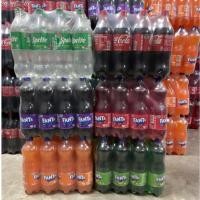 ราคา น้ำอัดลมโค้ก,แฟนต้า,สไปท์ ขนาด1.25L มาเล แพ็ค12ขวด (41662943601)