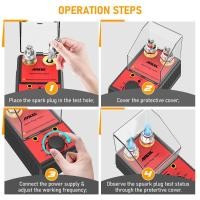 ราคา Ancel 220V 110V Car Spark Plug Tester Double Hole Detector Spark Plug Ignition System Automotive Sp (53053689541)