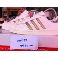 ราคา รองเท้ามือสอง Adidas เบอร์38 ยาว 24ซม. แท้ (23286208254)