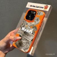 ราคา เคสโทรศัพท์หนังธนบัตรแบบเต็มหน้าจออินเทรนด์บุคลิกภาพระดับไฮเอนด์เหมาะสําหรับiPhone 15 16 17 promax 17pro 11promax 12 13 14 pro max 13pro Shock-Resistantป้องกันกรณี (48700173014)