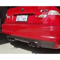 ราคา For BMW E46 ABS Car Rear Bumper Lip Spoiler Diffuser For 3 Series 318i 320i 325i 328i M3 1999-2004 (48353254038)