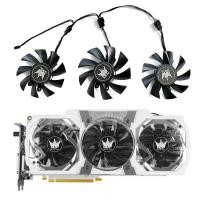 ราคา ยี่ห้อใหม่ 85 มม.75 มม.4PIN FY09015L12LPA GA91S2U เหมาะสําหรับ GALAXY GEFORCE GTX 970 GTX 980 TI HOF กราฟิกการ์ดเปลี่ยนพัดลม (46102156805)
