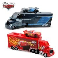ราคา ของเล่น Disney Pixar Cars รถเหล็ก Lightning McQueen, Jackson Storm, Mack, ลุงรถบรรทุก, โมเดลรถ Dieca (40177370918)