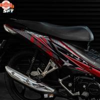 ราคา สติ๊กเกอร์ติดรถ สติ๊กเกอร์ เวฟ Honda Wave 110i / 110i LED ลาย Captain (41016371925)