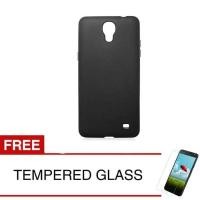 ราคา เคสสําหรับ Samsung Galaxy Mega 2 - 6.0 นิ้ว - G750 - Slim Soft Case - Solid Black - Free Tempered Gl (40570738004)