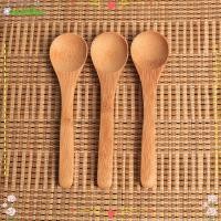 ราคา MOLIHA ช้อนไม้ไผ่ 3 ชิ้น ช้อนส้อม ซุปชา Jam Scoop (25696774566)