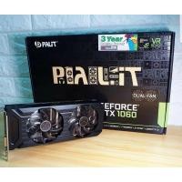 ราคา การ์ดจอ VGA Card GeForce GTX 1060 6GB PALIT เพื่อนักเล่นเกมส์ พร้อมกล่องครบ เล่นเกมส์ แรงสุดๆ (6071943869)