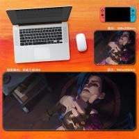 ราคา แผ่นรองเมาส์ Battle of Twin Citys แผ่นรองเมาส์ Arcane jinx ขนาดใหญ่ League of Legends (26168527594)