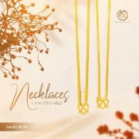 ราคา สร้อยคอทองคำ 96.5% น้ำหนัก 1 บาท (15.2 กรัม) - คละลาย (3437829446)