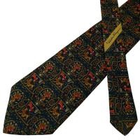 ราคา เนคไท Salvatore Ferragamo Silk Navy Graphic Italy เนคไทแบรนด์เนม ของแท้ (42111058861)