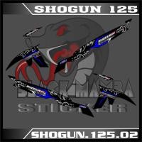 ราคา SUZUKI SHOGUN125 VARIATION STRIPING SUZUKI SHOGUN 125 สติ๊กเกอร์มอเตอร์ไซค์ 02 (48951302827)