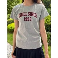 ราคา (พร้อมส่ง) BrandyMelville Chloe Chill Since 1993 Top เสื้อยืด เสื้อแขนสั้น ของแท้จากช็อป (42467865147)