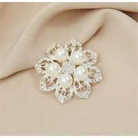 ราคา เข็มกลัดมุกประดับเพชรติดเสื้อขนาดใหญ่ ติดเสื้อรูปดอกไม้ (22459430620)