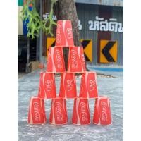 ราคา แก้วเทียนโค้ก งานเก่า ยกชุด10ใบ (17612372780)