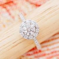 ราคา [ พร้อมส่ง ] แหวนเพชรแท้GIA 0.50 กะรัต เพชรเบลเยี่ยมคัต ใบเซอร์GIA ทองคำแท้18K (ทอง75.0%) [18KPR30 (26374048578)