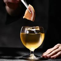 ราคา Japanese Style Short Foot Cocktail Glass Wine Glass Whiskey Ice Balls Cup Brandy Wine Glass Professional Wine Set (27402445436)