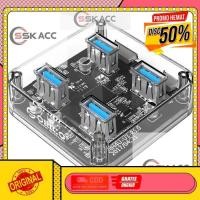 ราคา USB Hub 3.0 4-Port ดีไซน์โปร่งใส WHOLESALE-COMPUTER (41155796572)