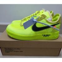 ราคา ขาย Nike Air Force 1 Volt X Off White ยกกล่อง (2139390493)