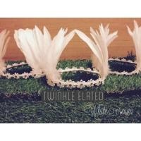 ราคา มงกุฎขนนก พร้อมส่ง✨ ขนนกจริง นำเข้า มีหลายสี (1719966493)