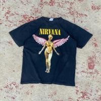 ราคา เสื้อยืดวงดนตรีมือสอง ( Nirvana ไทย ) (43404547469)