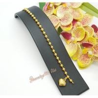 ราคา สร้อยข้อมือ ทองไมครอน ทองหุ้ม (6.5") (70125959)