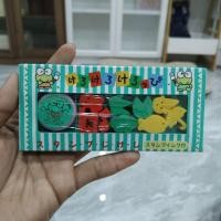 ราคา ชุดตรายางและหมึกปั๊มลาย Keroppi ซึ่งเป็นตัวละครจากบริษัท Sanrio (41273481263)