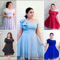 ราคา เสือ xlJanny ชุดเดรส ชุดราตรี เดรสสาวอวบ อ้วน Bigsize (2926770727)