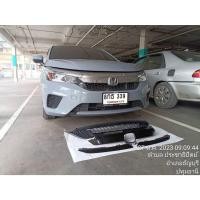 ราคา ชุดกระจังหน้าCity RS 2020-2023 ครอบดำเงา-คิ้วซ้ายขวา-ช่องลมรังผึ้ง (42575846385)